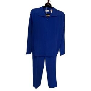 NWT Drapers & Damons Blue 2 Piece Jogger Set Size Medium